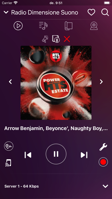My Radio Online - Italia Screenshot