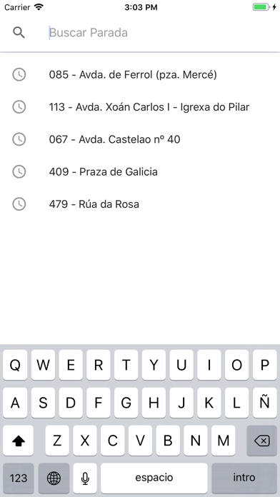Screenshot #3 pour Bus Compostela