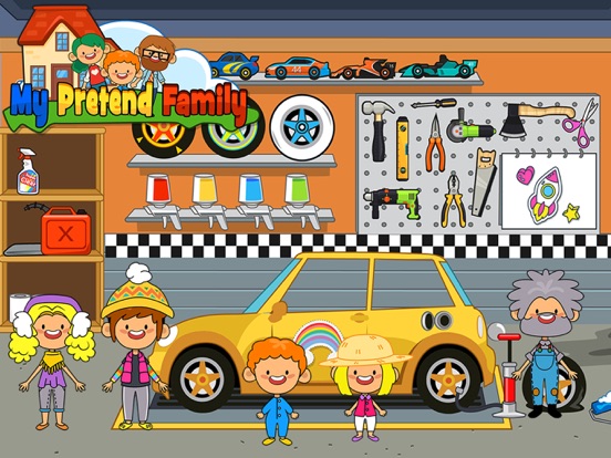 My Pretend Home & Family iPad screenshot 8 - Education app