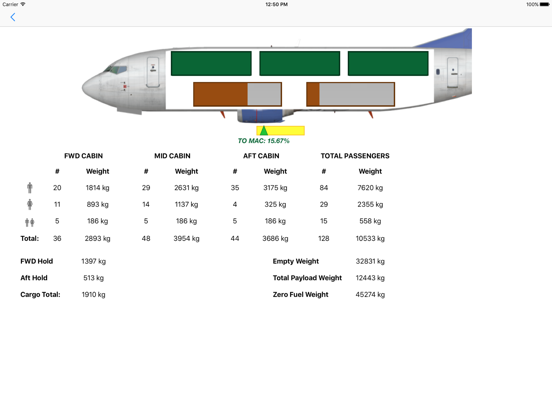 iGoDispatch Boeing733 iPad app afbeelding 5