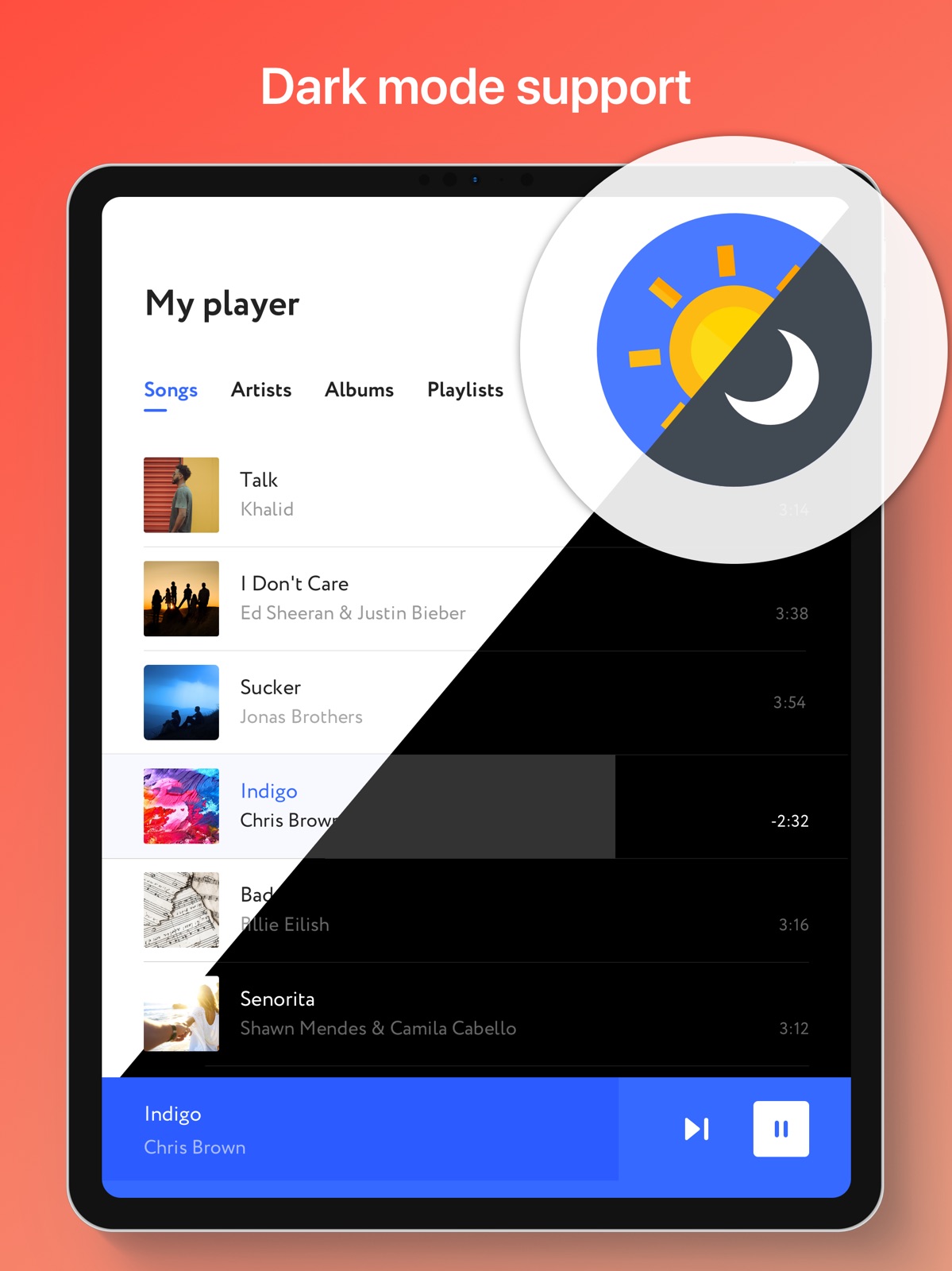 Offline Music Player - mp3 ipad screenshot 2