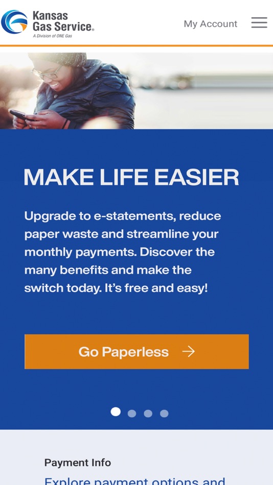 #2. Kansas Gas Service (iOS) De: ONE Gas, Inc.