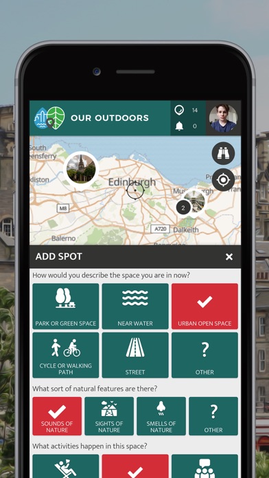 Our Outdoors | SPOTTERON Screenshot