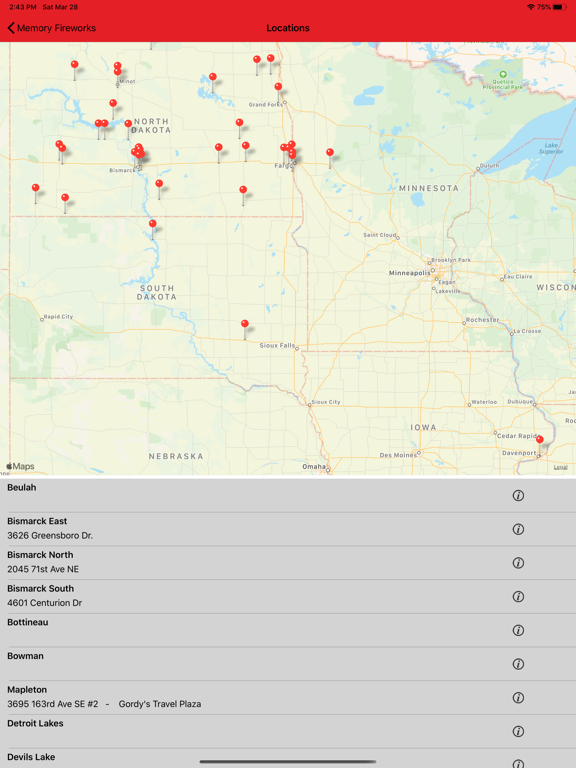 Memory Fireworks iPad screenshot 6 - Shopping app