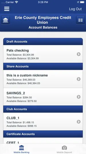 Erie County Employees CU screenshot 3