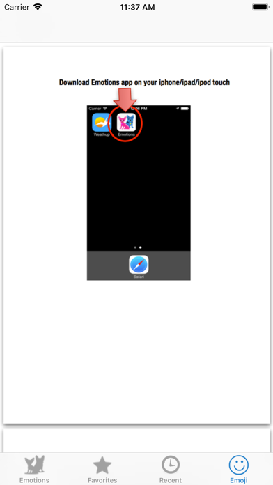 App screenshot