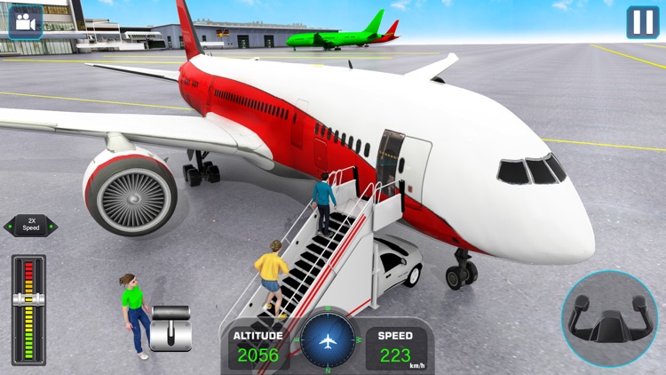 Army Airplane Flying Simulator screenshot-3