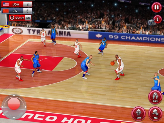 Screenshot #5 pour Jeux de basket-ball Real Dunk