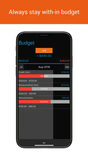 Скриншот Домашний Бюджет и Расходы на iPhone 5