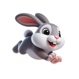Screenshots (6) Hopping Rabbit Stickers