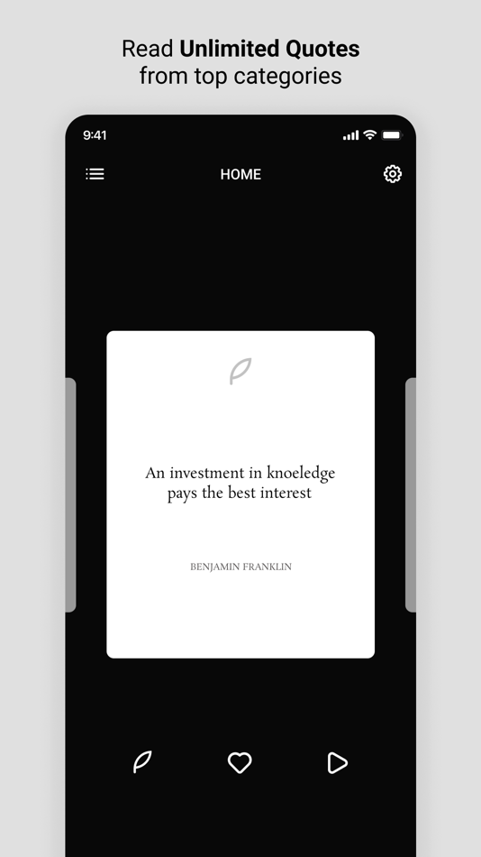 #5. Quote Maker for Writer (iOS) 由: Md Al Walid Ashik