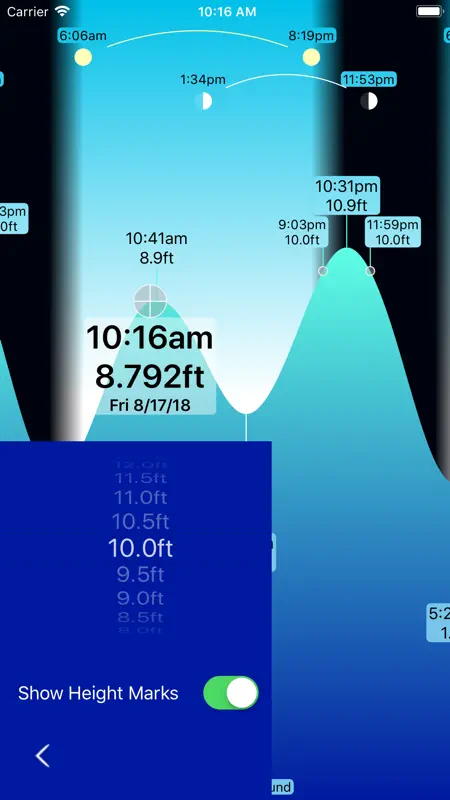 Tyde - US tides, works offline screenshot 2 of 4