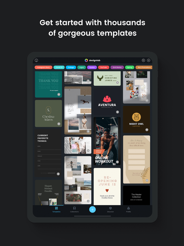 Design Lab・Photo Layout・Logo Screenshot