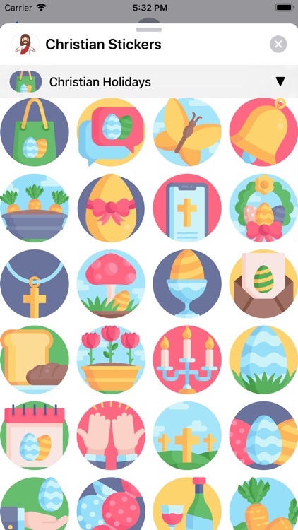 Christian Stickers App screenshot-4