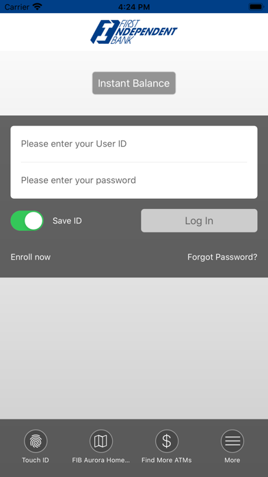 FIB AURORA iPhone screenshot 2 - Finance app
