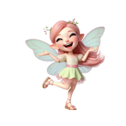 Happy Fairy Stickers