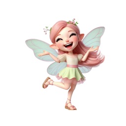 Happy Fairy Stickers