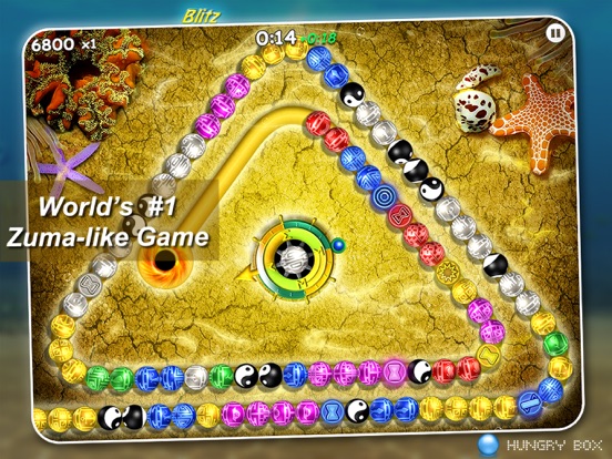 Montezuma Loops Blitz by HB iPad app afbeelding 1