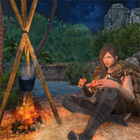 Snímky obrazovky (4) Island Survival : Hunger Games