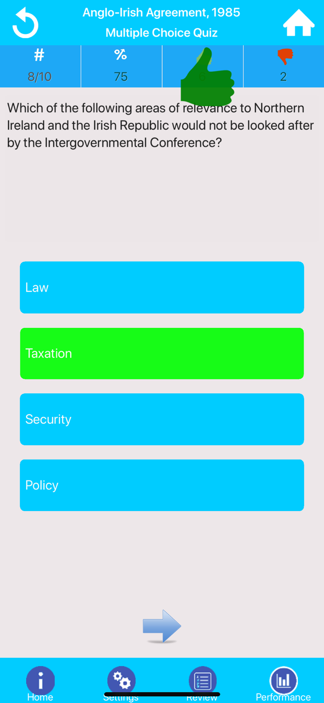 GCSE History Quiz screenshot 3