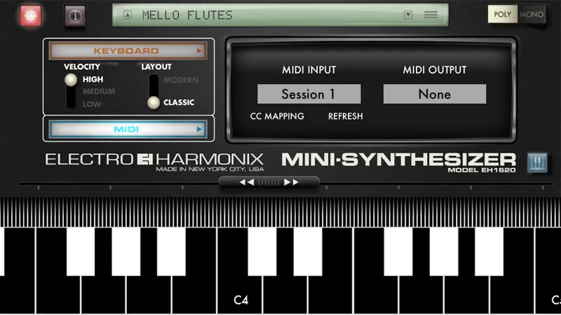 Mini Synthesizer for iPhone screenshot 5 of 5