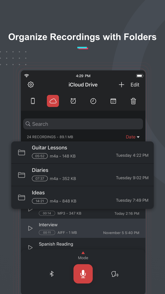 #4. Voice Recorder & Notes Pro (iOS) 게시자: Linfei Ltd.