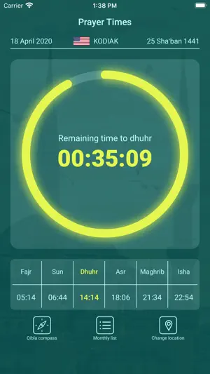 Prayer Times - Athan Times screenshot 2