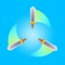 Destroy the enemy with spinning blades around you to earn meat pieces, earn money by selling the meat pieces you obtain, increase the number of blades and many more features using upgrades, eliminate all enemies, and win the game