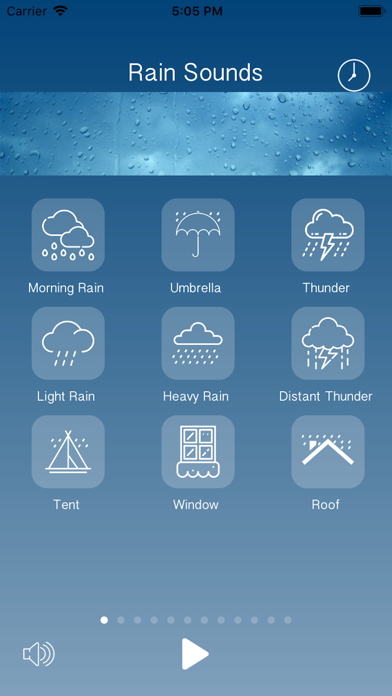 Natural Sounds. app screenshot