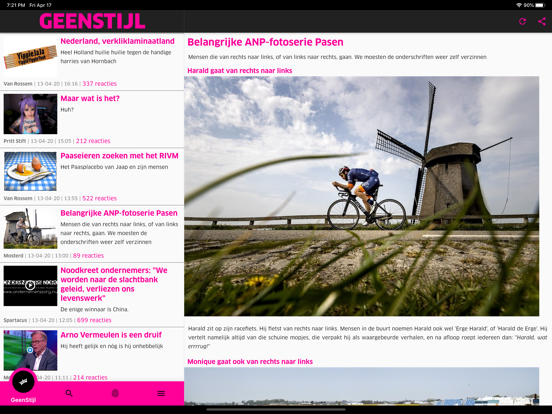 Screenshot #4 pour GeenStijl - Heersend Weblog
