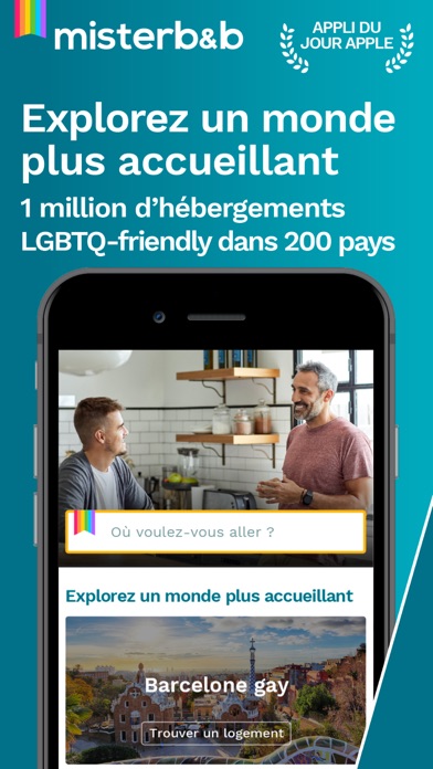 Screenshot #1 pour misterb&b - weere: The Gay App