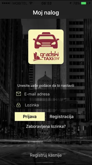 GRADSKI TAXI VALJEVO screenshot 2