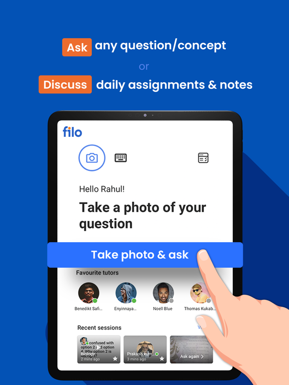 Screenshot #5 pour Filo: Instant 1-to-1 tutoring