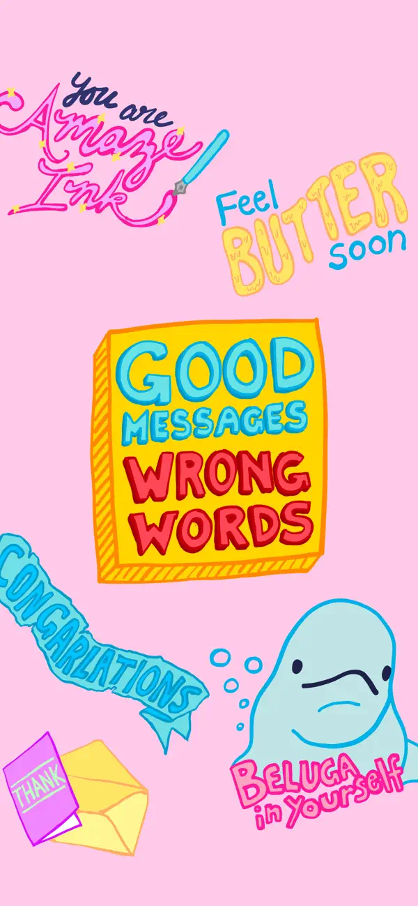 Screenshot #1 pour Good Messages Wrong Words