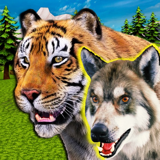 Animal Simulator-Wolf Games 3D