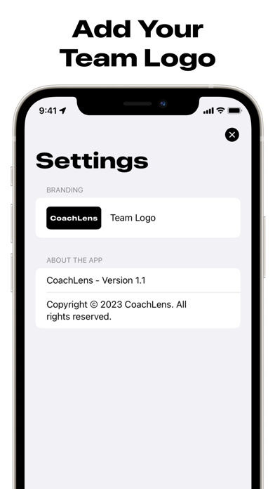 CoachLens: Video Coaching App Screenshot