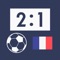 Live Scores for Ligue 1 France 2022/2023 is the app that will allow you to follow the matches of Football Championship in France, even you do not have possibility to watch TV or live stream