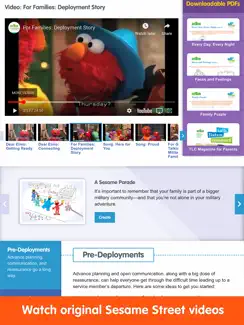 Sesame for Military Families iPad image 3