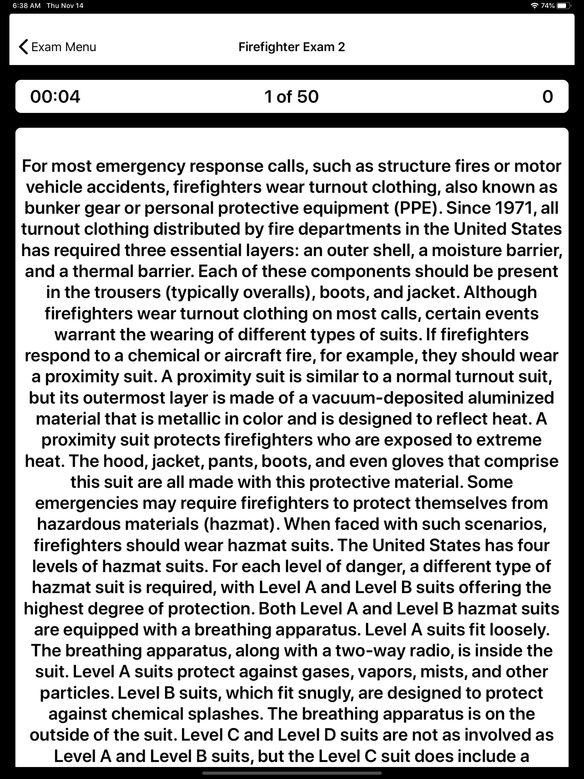 Firefighter Exam Prep screenshot 9