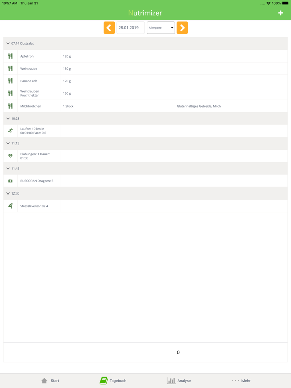 Screenshot #4 pour Nutrimizer