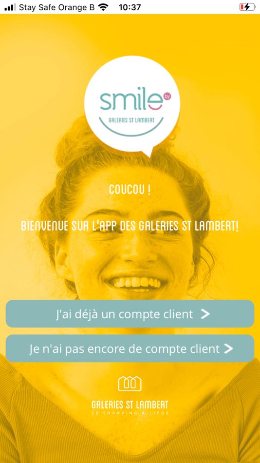 #2. Smile by Galeries St Lambert (iOS) 由: AG Real Estate SA