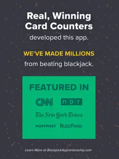 Blackjack & Card Counting Pro iPad image 1