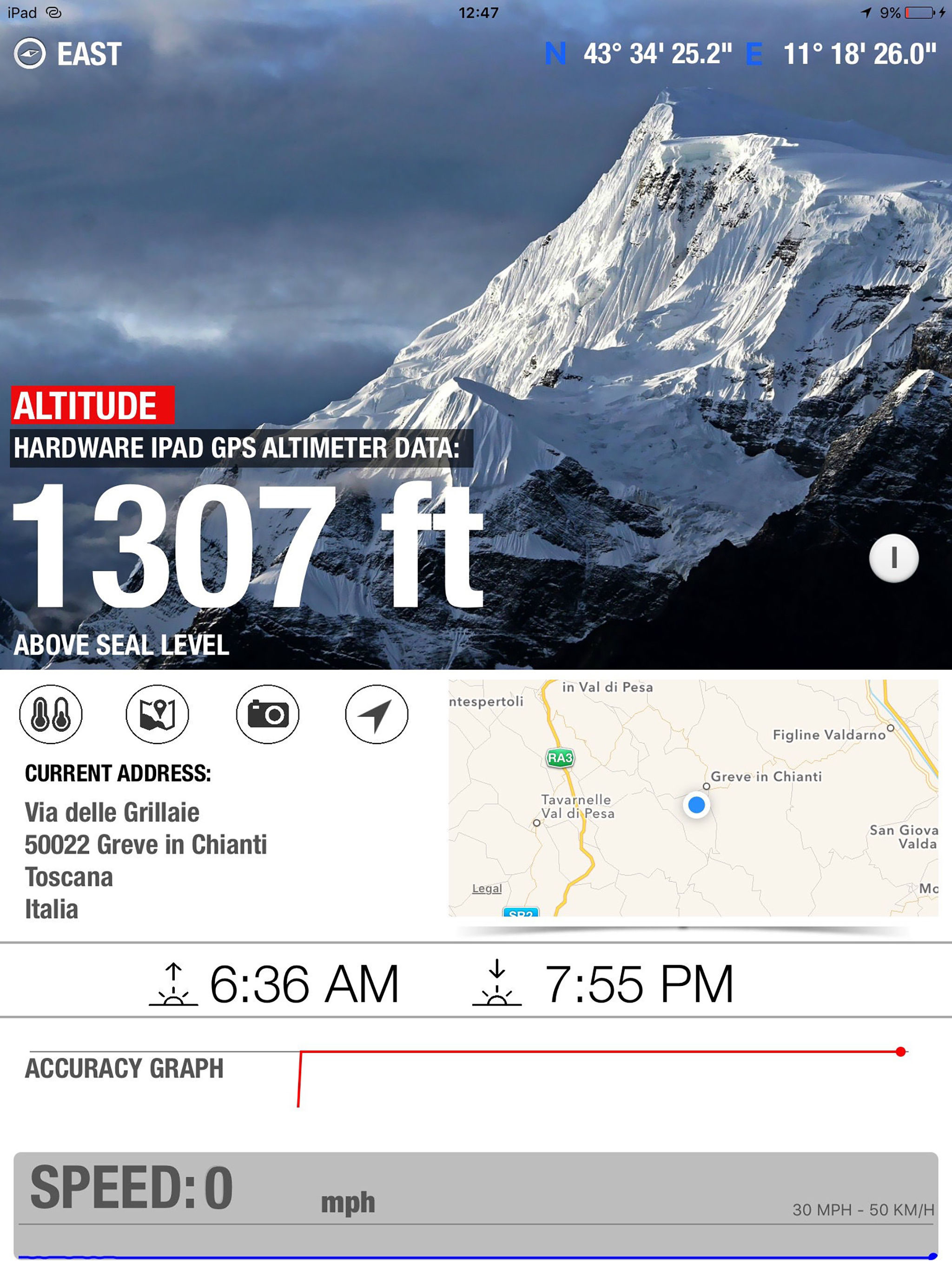 Altimeter GPS & Barometer