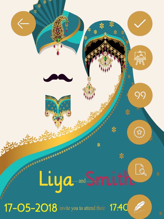 Screenshot #4 pour Wedding Bliss Invitation Cards