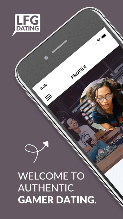 LFGdating: Gamer Dating App Screenshot 1 of 4