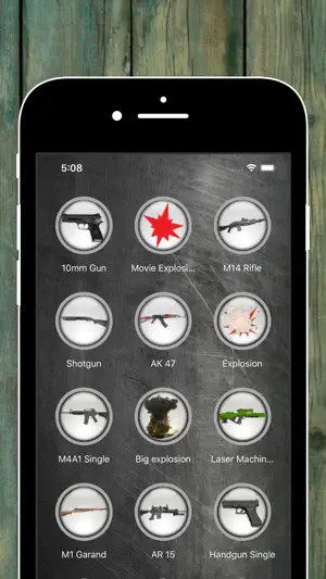 Gun and Explosion Ringtones + screenshot 1