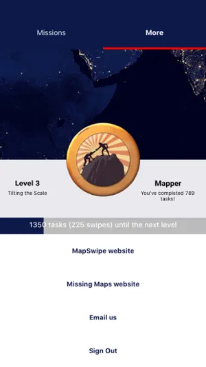 MapSwipe screenshot 1