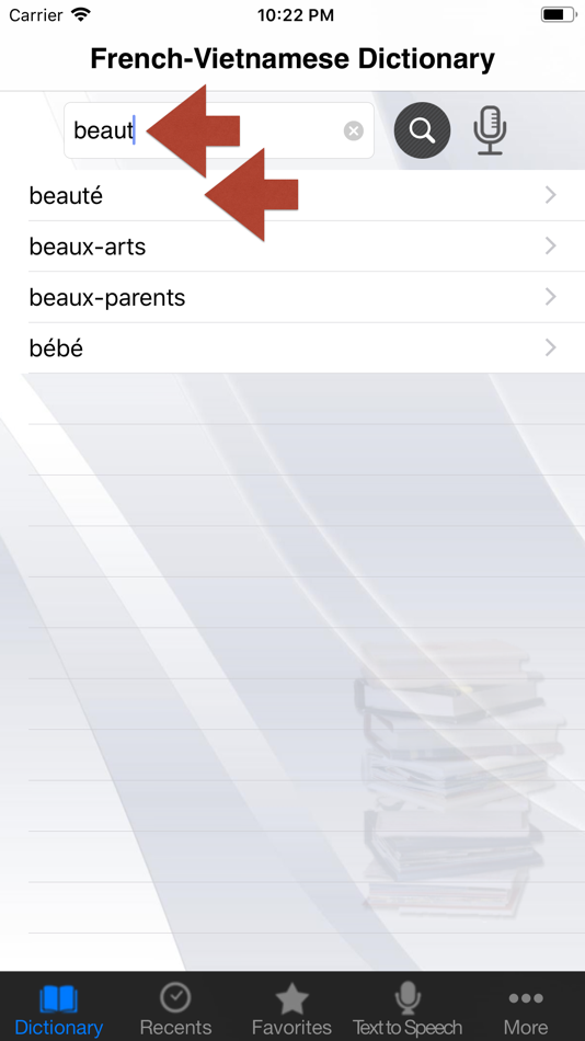 #1. French-Vietnamese Dictionary++ (iOS) 由: Ngo Bien