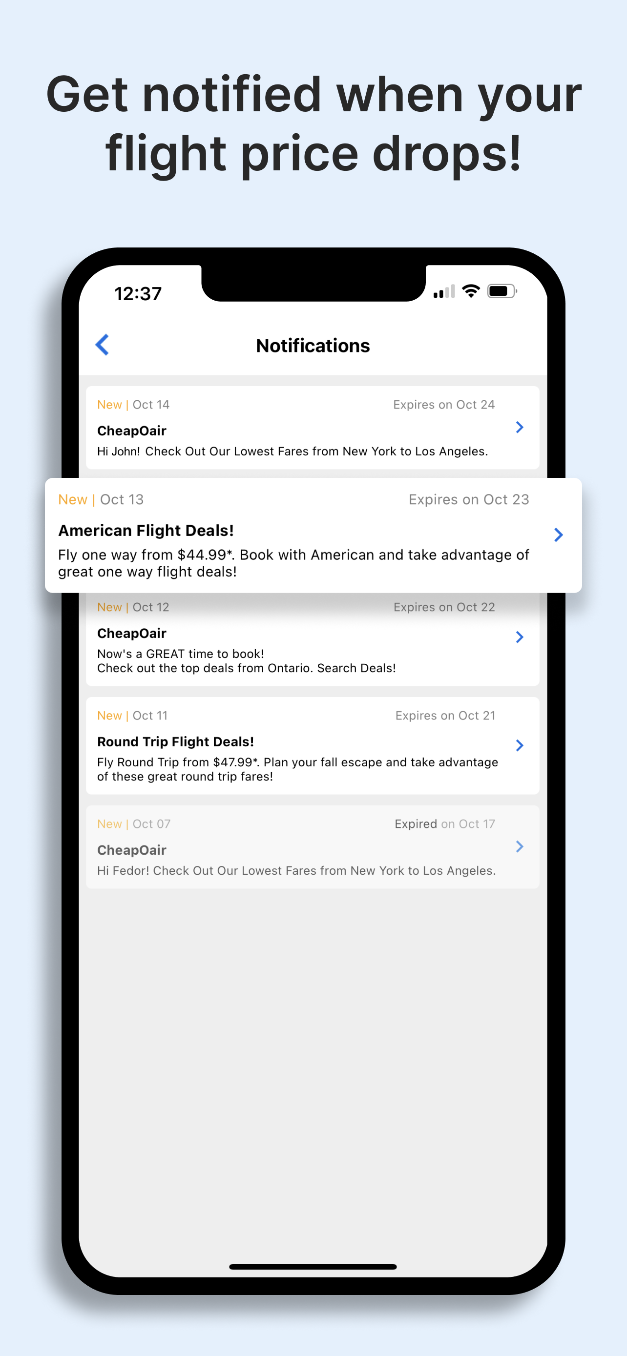 CheapOair: Cheap Flight Deals