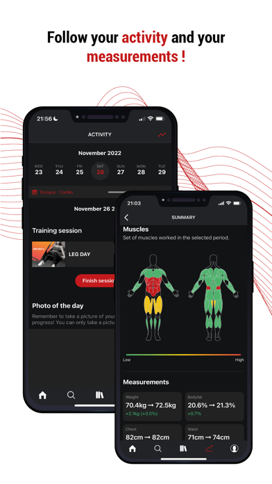 Chronofit Screenshot